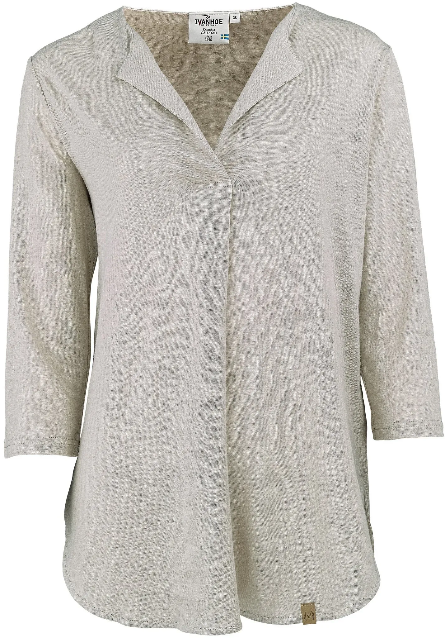 Ivanhoe Damenshirt GY Ilse, naturmelange, 36