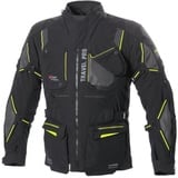 BÜSE Travel Pro Textiljacke schwarz / gelb Herren 29 kurz