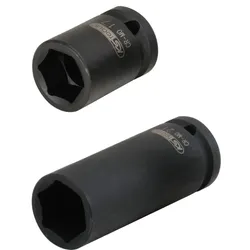 KS Tools Kraft-Stecknuss-Satz für LKW Radbolzen, 2-tlg32mm - 515.0305