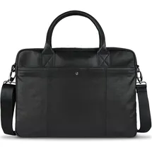 Bugatti Black Magic Briefcase, Notebooktasche, schwarz