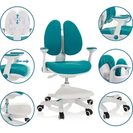 HJH Office KID WING Stoff Blau
