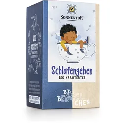 Schlafengehen Tee Bio – 18 Beutel für entspannten Genuss am Abend 28,8 g, DK-Beutel
