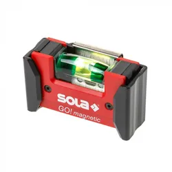 Sola go! magnetische Clip kompakte Wasserwaage
