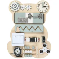 Tausendkind Motoriktafel ACTIVITY BOARD BEAR in natur/mint
