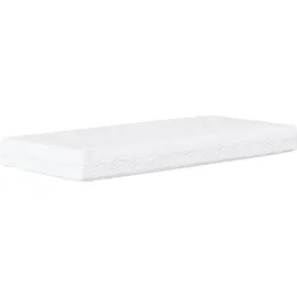 vidaXL Tagesbett mit Matratze Gelb 80x200 cm Samt