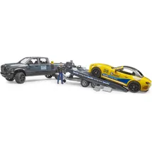 Bruder 02504 - RAM 2500 Power Wagon & Roadster mehrfarbig 1:16