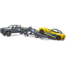 Bruder 02504 - RAM 2500 Power Wagon & Roadster mehrfarbig 1:16