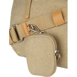 JOST Kerava Umhängetasche Baumwolle Beige/Gold