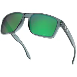 OAKLEY Holbrook XL Crystal Black Brille mit Prizm jade)