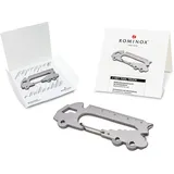 Rominox Geschenkartikel: ROMINOX Key Tool, Truck, 22 Funktionen, Keytool Schlüsselanhänger LKW, Edelstahl Multitool, Multifunktionswerkzeug, Kleinigkeit für Adventskalender
