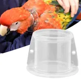 Halskragen für Papageien Pet Anti Biss Picking Feather Healing Halsschutz für Vögel(M)