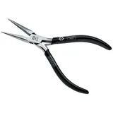 C.K Tools T3777 Elektronik u. Feinmechanik Spitzzange Gerade 145 mm