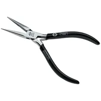 C.K Tools T3777 Elektronik u. Feinmechanik Spitzzange Gerade 145 mm