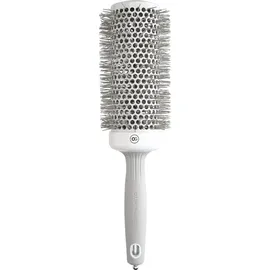 Olivia Garden Expert Blowout Speed gewellte Borsten 55 weiß & grau