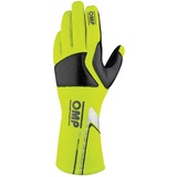 OMP PRO MECH-S Handschuhe Giallo Fluo TG. XL FIA 8856-2018