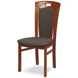 Home Affaire Esszimmerstuhl FERDI Made in Italy, Massivholz (Set, 2 St), Bezug Feinstruktur (wasser- und fleckabweisend) oder Struktur