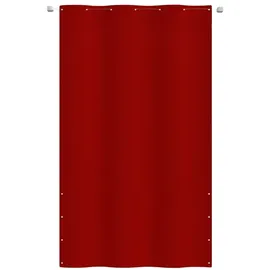 vidaXL Balkon-Sichtschutz Rot 140x240 cm Oxford-Gewebe