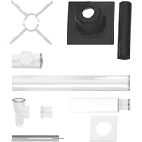 Buderus Grundbausatz Ø 80/125 mm, - mit Schachtabdeckung aus Pp - 7738112742