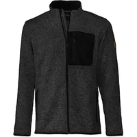Forsberg warme Strickjacke mit Brusttasche / schwarz / M