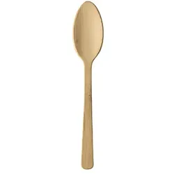 PAPSTAR 50 Fingerfood - Löffel, Bambus "pure" 9,5 cm