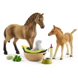 Schleich Horse Club Sarahs Tierbaby-Pflege 42432