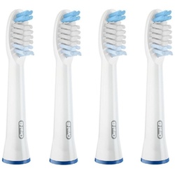 Oral-B Aufsteckbürsten Pulsonic Clean 4er - Aufsteckbürsten - weiß weiß
