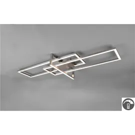 MY HOME LED Deckenleuchte »Alica« LED-Modul 1, Stk., Warmweiß Deckenlampe mit Switch Dimmer, grau