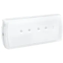 Legrand 661610 U21LED 100LM 3 Stunde Dauer und Bereitschaftsschaltung IP42