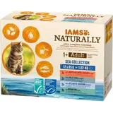 Iams Naturally Adult Meereskollektion 12 x 85 g