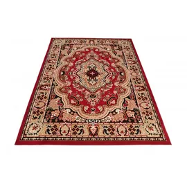 Tapiso Teppich, Beige, Rot, Textil, 250x300 cm, Teppiche & Böden, Teppiche