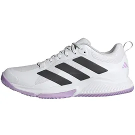 adidas Court Team Bounce 2.0 Damen Cloud White/Core Black/Powder Plum 36