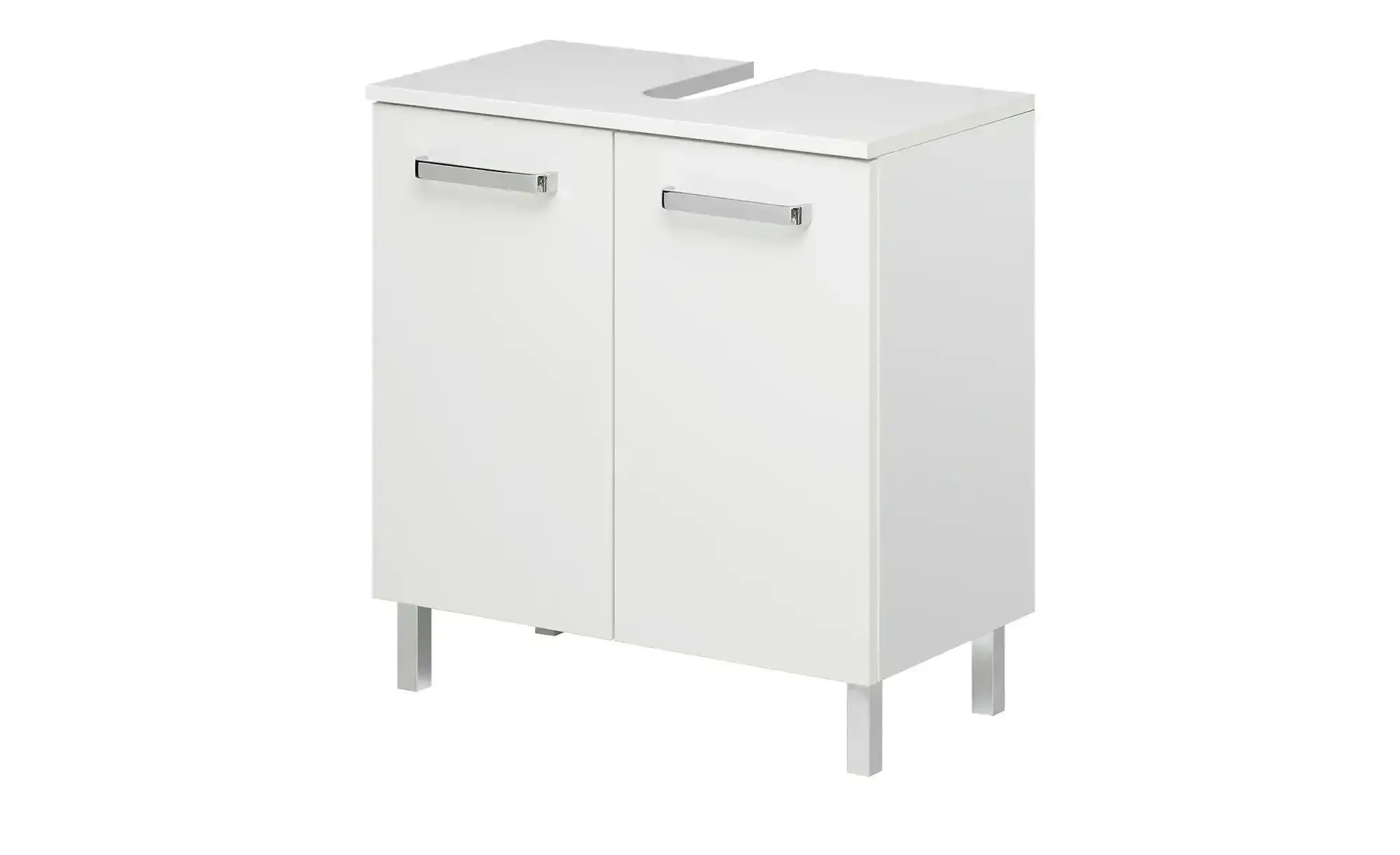 calmo2go Waschbeckenunterschrank  Wanda ¦ weiß ¦ Maße (cm): B: 60 H: 62 T: 33.0