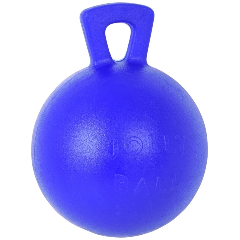 Spielball für Pferde, Pferdespielball Jolly Ball, blau