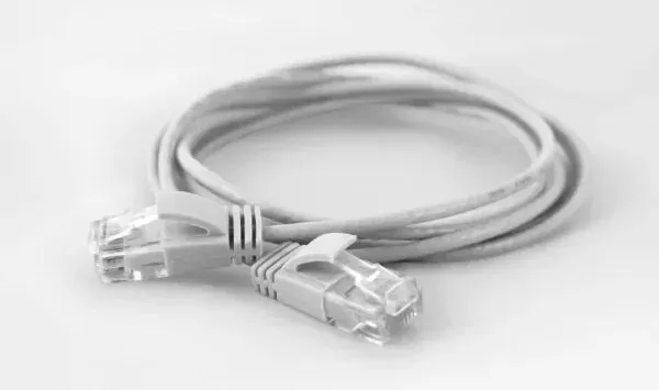 Wantec 7226 Netzwerkkabel Weiß 0,2 m Cat6a U/UTP (UTP)