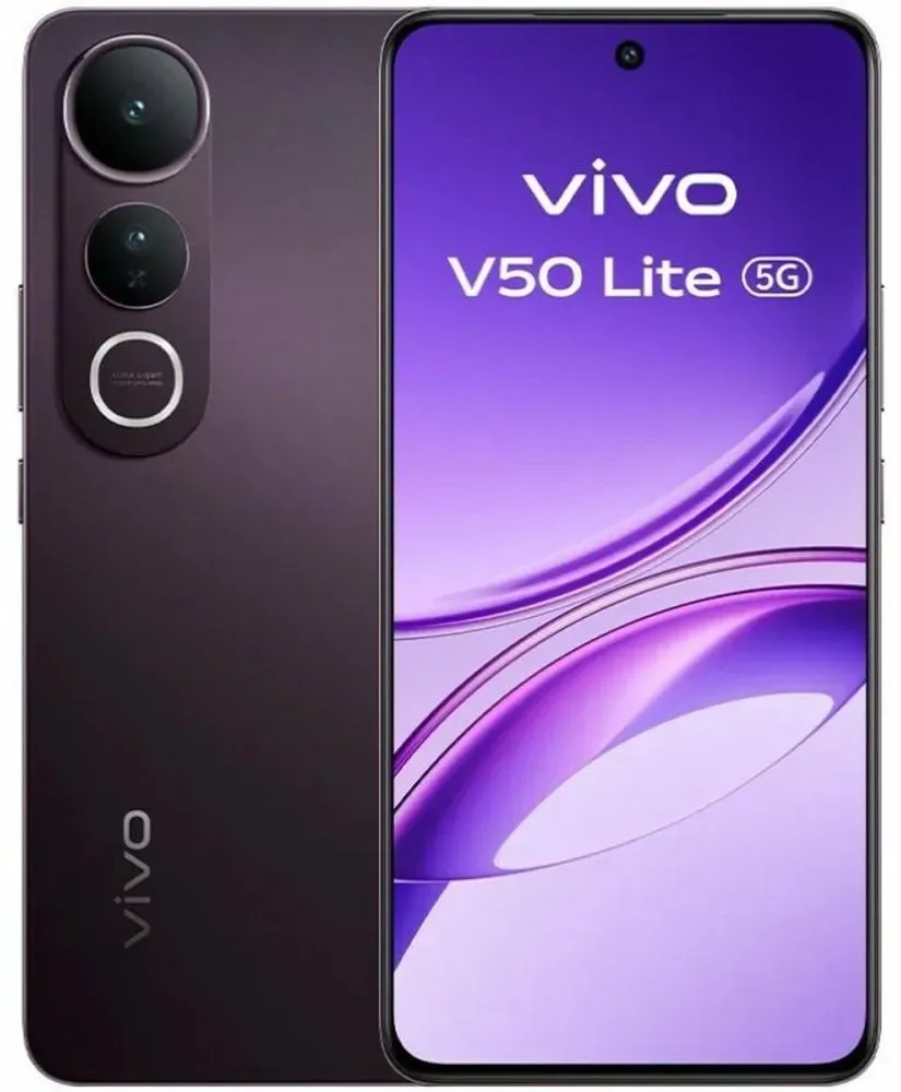Smartphone Vivo V50 Lite Octa Core 8 GB RAM 256 GB Schwarz