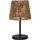 PARFORCE TRADITIONAL HUNTING Solarleuchte Rattan 48,0 cm inkl. Dämmerungssensor Braun/Schwarz