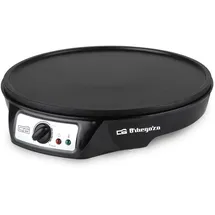 Orbegozo CM 2360 - Elektrisches Crepes-Eisen, Anti-Haft-Beschichtung von 30 cm Durchmesser, einstellbares Temperatur, 1000 W
