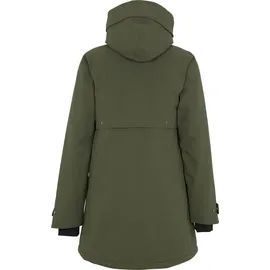 Didriksons Helle 6 - Damen Parka Größe:38, Farbe:deep green