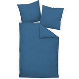 JANINE Colors 31001 jeansblau 200 x 200 cm + 2 x 80 x 80 cm