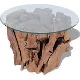 vidaXL Duygu Braun Teak 60 x 50 x 40 cm