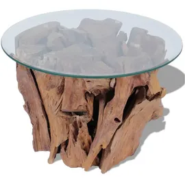 vidaXL Duygu Braun Teak 60 x 50 x 40 cm