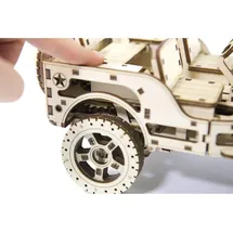 WOODEN CITY Wooden Mechanical Models Jeep 4x4 (502337)
