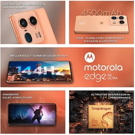 Motorola Edge 50 Ultra 16 GB RAM 1 TB Peach Fuzz
