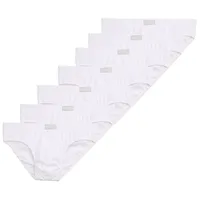 Tom Tailor Minislip unifarben weiß L 7er Pack