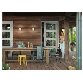 Philips Außenwandleuchte Python edelstahl