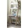 MCA Furniture Schreibtisch Regal weiß matt, Eiche hell Dekor, BxHxT 85x182x48 cm