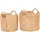 House Nordic Aufbewahrungskorb Passo 30 x 35 cm braun