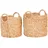 House Nordic Aufbewahrungskorb Passo 30 x 35 cm braun