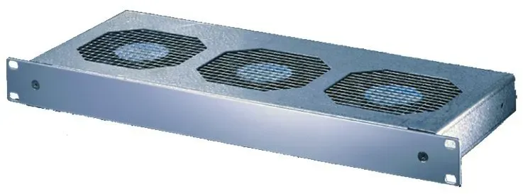 SCHROFF Rack-Lüftereinsatz - mit 6 Ventilatoren - 1U - 48.3 cm (19")