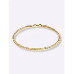 Armband LADY, gold (gelbgold 375, gelbgold 375), Armbänder, Damen, Metall-Gold, Metall, Gold